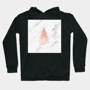 Rose gold christmas Hoodie